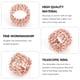 thumbnail image 4 of 1 pieza de pulsera de doble propósito, anillo elástico femenino, pulsera de plata, joyería de mano, 4 of 5