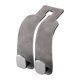 thumbnail image 1 of Ganchos para reposacabezas de asiento, gancho doble para respaldo de asiento, universales, de cuero de alta resistencia, para monedero gris, 1 of 8