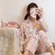 thumbnail image 1 of Pijama de punto de Pochacco con pompón para niña, traje de ropa para el hogar, lindo, Kawaii, Sanrio, Kuromi, Cinnamoroll, ins, regalo de Navidad, 1 of 4