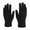 Black, variant on AWZXDE Winter Solid Knitted Gloves Thermal Brushed Lined Cozy Full Finger Gloves, Cold Weather Hand Comfort Black grey