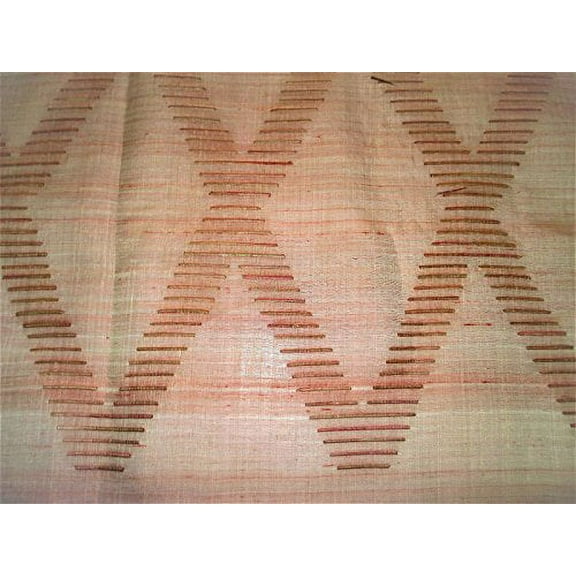 Fabric Robert Allen Beacon Hill Ababca Diamond Flambeau Silk Sheer Drapery ZJ10