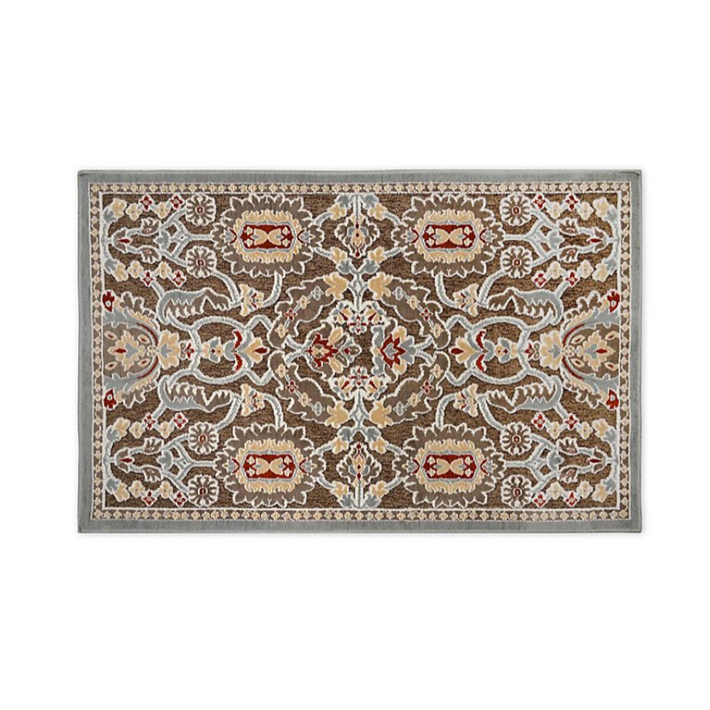 Home Dynamix Maplewood 36" x 55" Washable Accent Rug in Taupe Walmart