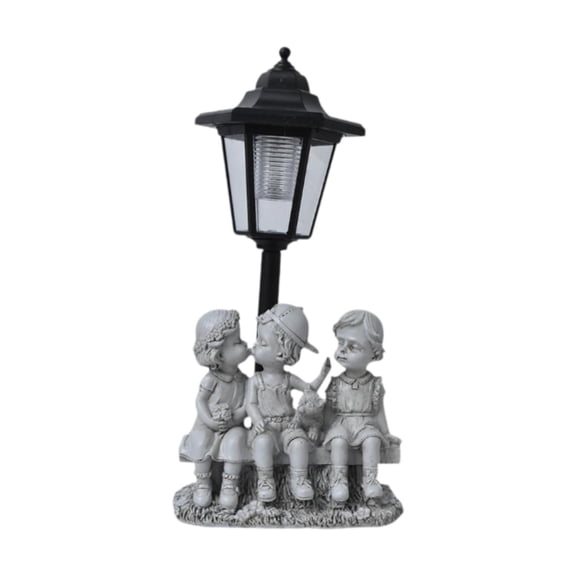 Bothyi Garden Solar Statue Light Balcony Lighted Figure Figurine Lantern