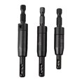 thumbnail image 3 of 3Pcs Self Centering Hinge Tapper Core Drill Bit Set for Woodworking Adjustable, 3 of 11