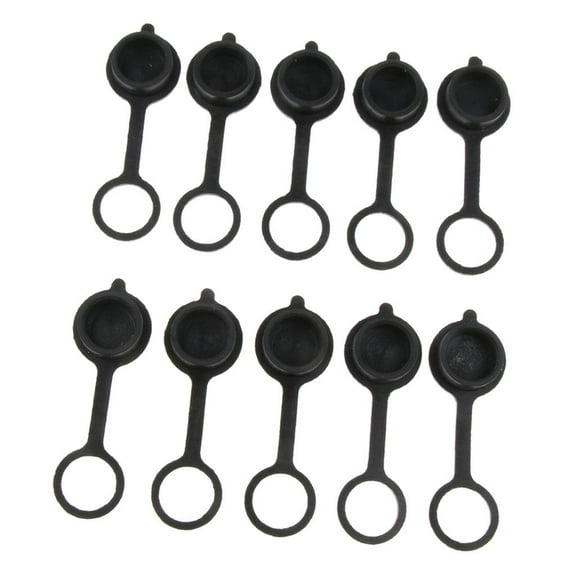 10pcs Electric Scooter Charging Port Covers Silicone Protection Accessories