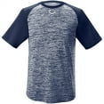thumbnail image 2 of Evoshield Youth Heather Tech Baseball T-Shirt Navy S, 2 of 2