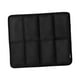 thumbnail image 3 of Colchoneta plegable para acampar, cojín para exteriores, impermeable, cómodo cojín para asiento de parque Negro, 3 of 9