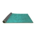 thumbnail image 2 of Ahgly Company Indoor Rectangle Oriental Turquoise Blue Industrial Area Rugs, 6' x 9', 2 of 4