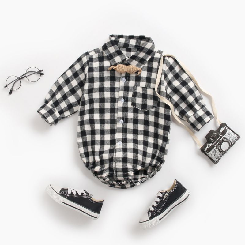 tartan baby clothes