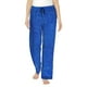thumbnail image 1 of Balery Blue Glitter Pantalones de pijama para mujer, pijamas ultraligeros, pantalones de estar por casa-Large, 1 of 6
