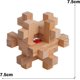thumbnail image 1 of Rompecabezas educativos de madera, rompecabezas, desafío de sabiduría, entrenamiento intelectual, pensamiento creativo, magia IQ, 1 of 5