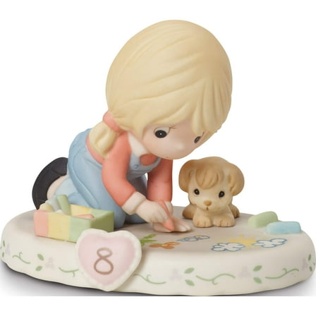 Fashion Precious Moments Growing In Grace Age Eight Porcelain Figurine (4.9 X 4) Made China gp726