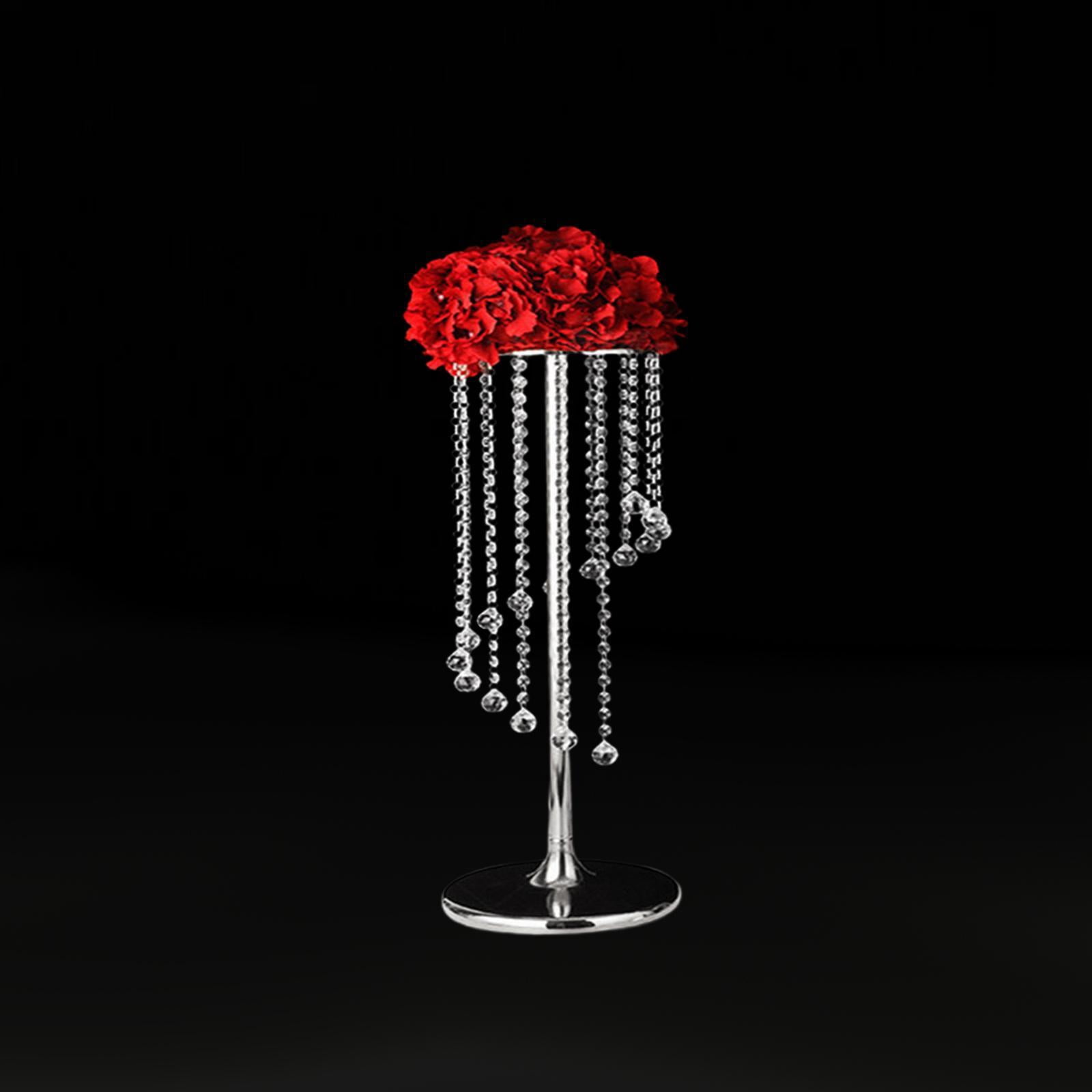 balikha Wedding Flower Stand Flower Arrangement Stand for Party Anniversary Weddings 15cmx20cmx50cm