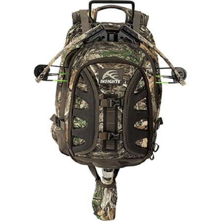 UPC: 0040232478048 | The Shift Crossbow and Rifle Carrier Hunting Backpack by Insights Hunting Realtree EDGE Camo Pattern