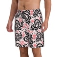 thumbnail image 2 of Goofa Black Snake Printed Mens Swim Trunks Summer Quick Dry Short Beach Swimwear Bathing Suits-3X-Large, 2 of 9
