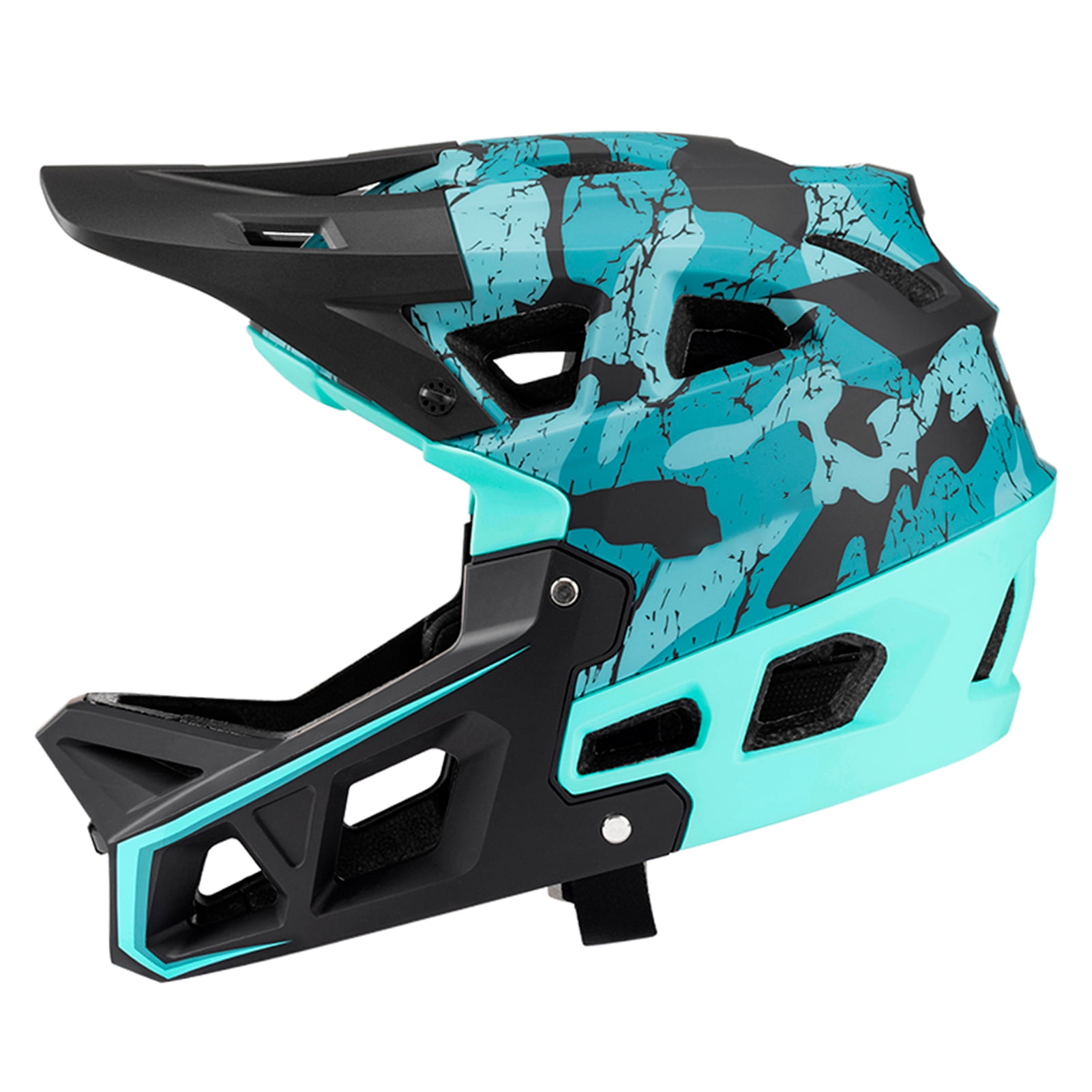 Helmet Full Face Mountain Bike Helmet Adult Racing Downhill  Helmet For Men/Women Adult Mountain Bike Helmet With Visor Over 31 Vents Bike Helmet