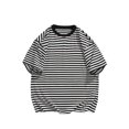 thumbnail image 1 of Mens Camisas de Manga Corta Impresa Gira-Abajo Collar Cremallera, Camiseta Casual Blusa para el Hogar, Diario Y Cuatro Estaciones de Uso, 1 of 8