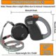 thumbnail image 4 of 2025 Double Leash Dog Leash, Retractable Dog Leash Double Leash For Two Dogs Dog Leash 2 Dogs Double Leash,black, 4 of 4