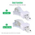thumbnail image 3 of Label Thermal Label Printer Label Holder for Rolls and Fanfold Shipping Package Labels Work with Desktop Label Printers Compatible with Barcode Express Label Printing Postage, 3 of 7