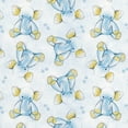 thumbnail image 5 of David Textiles 21" x 18" 100% Cotton Sleepytime Elephants Precut Sewing & Craft Fabric, Blue, 5 of 7