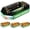 Green, variant on Football Party Supplies Kit, 3 Pcs Large Football Paper Food Plates Disposable, Sports Game Snack Nacho Taco Hot Dog Serving Food Boats Trays for Football Tailgate Birthday Party Supplies Decorations