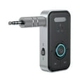 thumbnail image 1 of Bluetooth 5.3 Transmitter Receiver Wireless Audio 3.5mm Jack Aux Adapter w/ Mic, 1 of 9