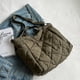 thumbnail image 4 of Bolso de mano acolchado para mujer, bolso Hobo, bolso de hombro acolchado ligero, bolso cruzado acolchado de nailon, 4 of 6