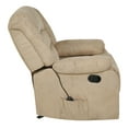 Relaxzen Rocker Recliner with Massage, Heat and Dual USB