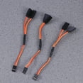 thumbnail image 1 of OULII Rc Cables Motor Extension Cable 6Pcs 15Cm Y Shape Tinned Copper For Rc Car Plane, 1 of 5