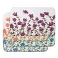 thumbnail image 2 of Simply Daisy 24" x 17" Plush Microfiber Purple Lavender Bath Mat, 2 of 5