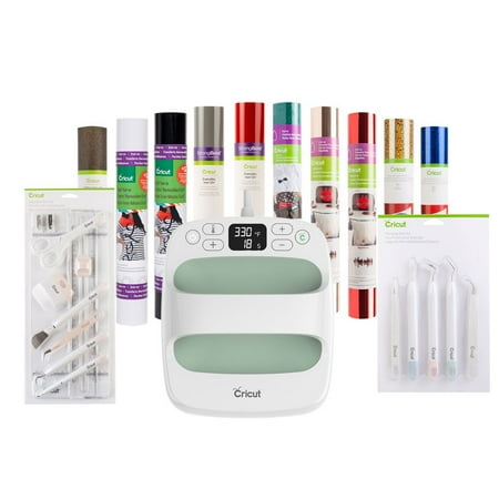 easypress cricut essentials bundle mint iron