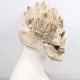 thumbnail image 5 of Sombrero de calavera de Halloween, cubierta de cabeza completa de látex transpirable, esqueleto, disfraz de Guerrero aterrador, accesorios, accesorio de Cosplay JAMW Sencillez, 5 of 5
