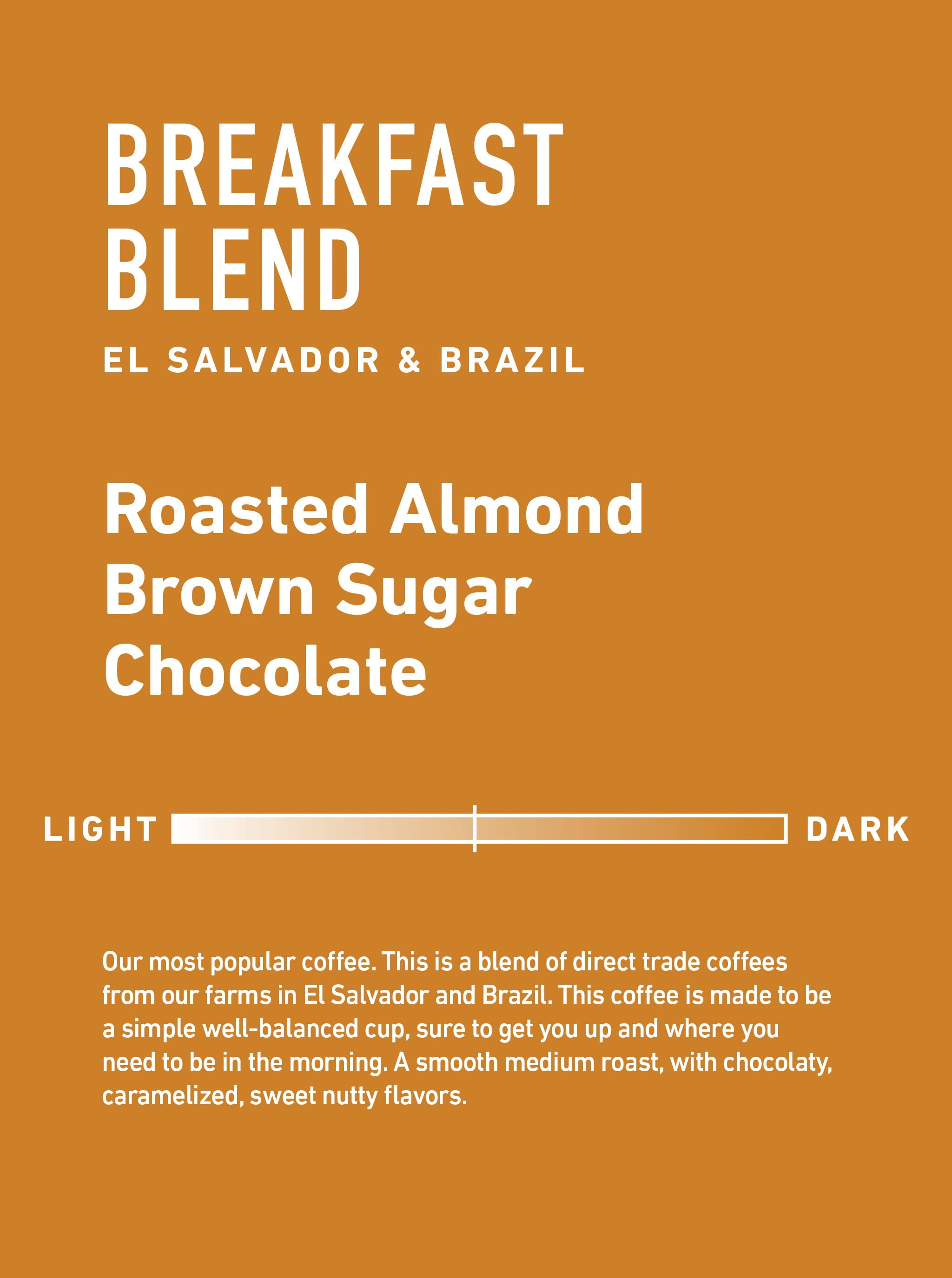 Local Topeca Coffee Breakfast Blend, Medium Roast Coffee, Whole Bean, 12 oz