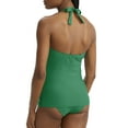 thumbnail image 2 of Ruffle Halter Underwire Tankini Top Swimsuit, 2 of 4