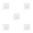 thumbnail image 2 of Toystoory Pack of 10 Wall Hook Hanging Accessories Hooks Tool Self-adhesive Hanger Garage Organizer Home Rack Sticky Seamless Fixers Type2 NO2, 2 of 6