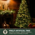 thumbnail image 4 of Fraser Hill Farm 7.5 ft Oregon Pine Christmas Tree with Warm White LED Lighting, FFOP075-5GR, 4 of 14