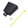 thumbnail image 3 of 4 Inch Small Cowbell Hand Percussion Drum Musical Instrument, 3 of 5