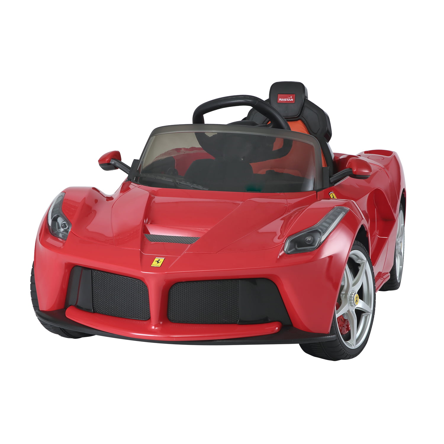 La Ferrari Ride on Remote Control electric power car for kids 12 Volt LED lights MP3 Engine ...