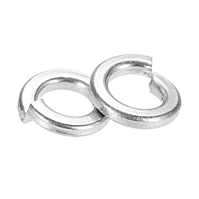 Uxcell M3 304 Stainless Steel Spring Lock Washer Split Lock Washer Lock Metal Washers for Screws Bolts 200 Pack