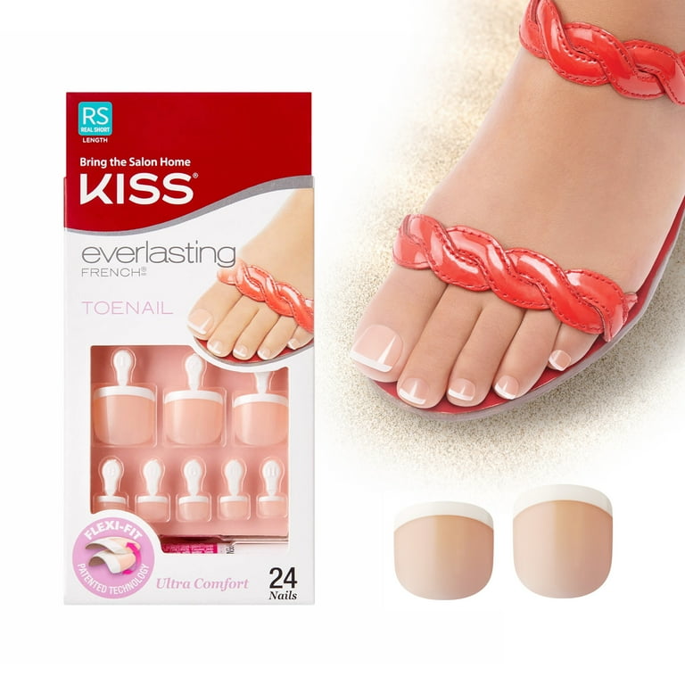 KISS Everlasting French Toenails - Limitless