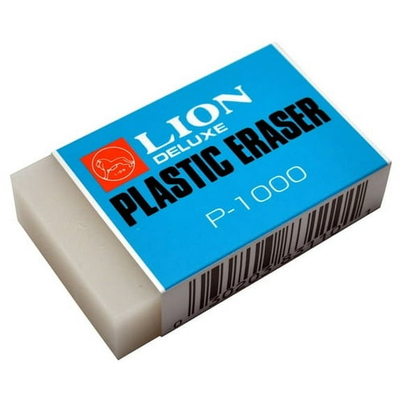 Lion Plastic Eraser P-100