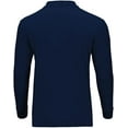 thumbnail image 4 of Premium Boys School Uniform Long Sleeve Stain Guard Polo Shirt, 4 of 4