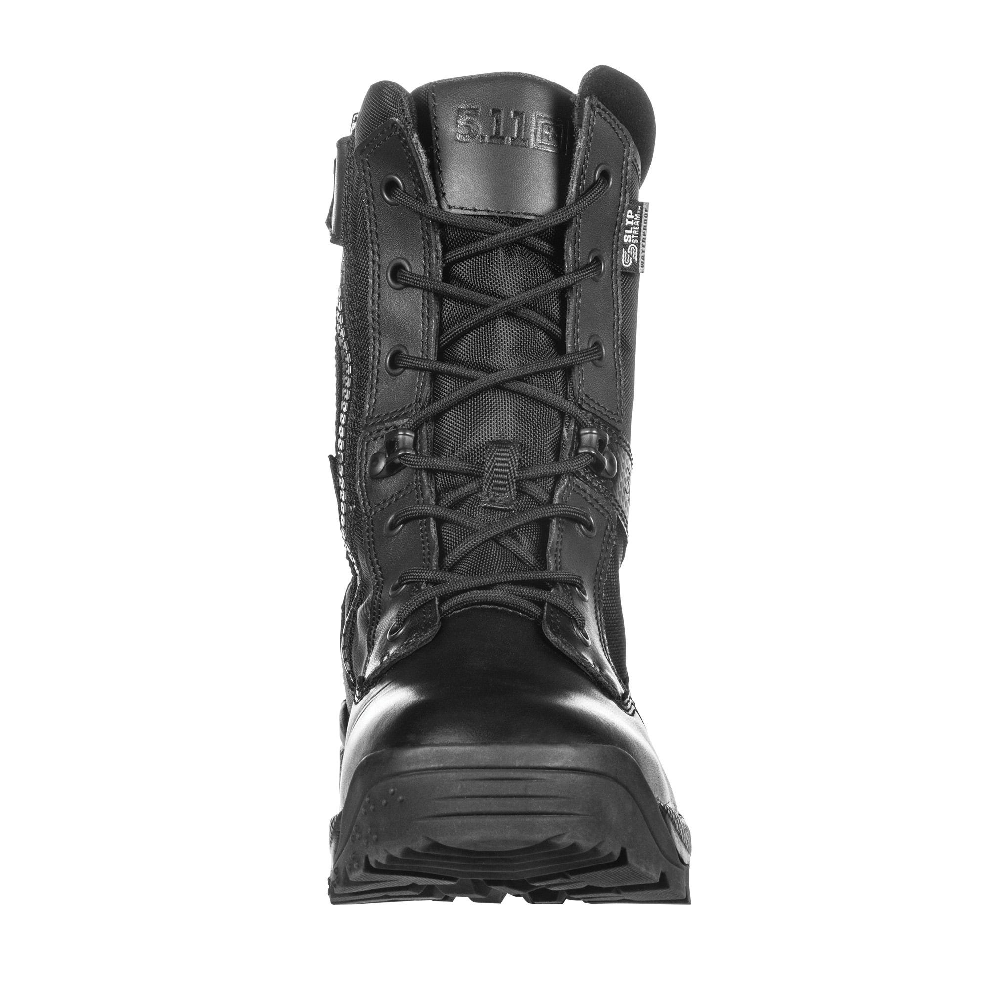 5.11 Work Gear Men's ATAC 2.0 8-Inch Storm Boots, Ortholite Footbed, Slip-Resistant Outsole, Black, 6 Regular, Style 12392 - image 2 of 7