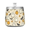 thumbnail image 7 of Yayeee Ashtray with Lid for Cigarette Smokeless Stainless Steel Home Ash Holder, Halloween Cute Ghosts, 7 of 7