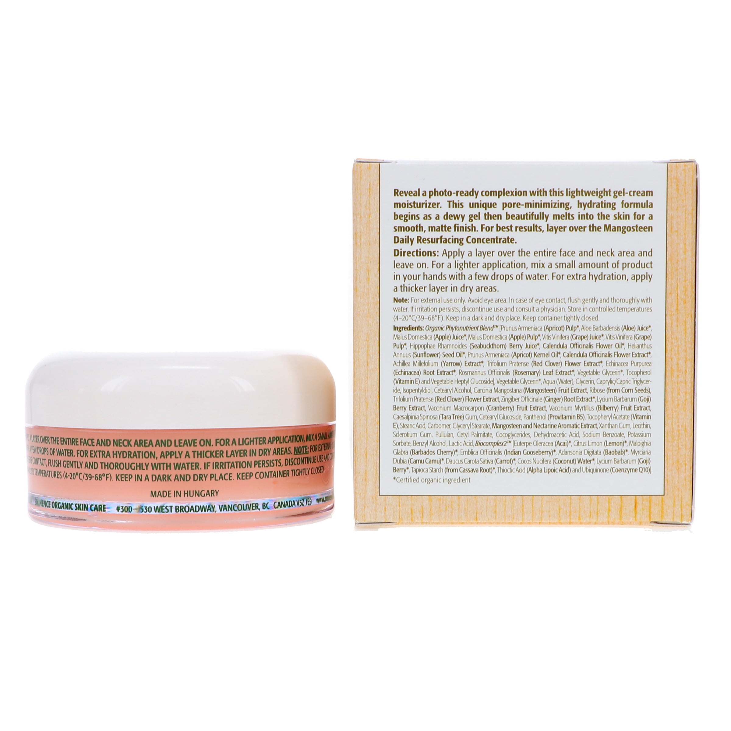 Eminence Mangosteen Gel Moisturizer 2 oz
