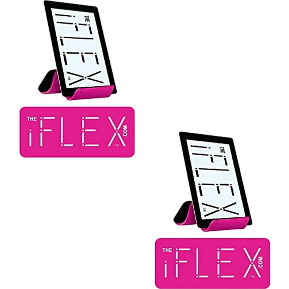 iFLEX Pink 2pk Flexible Stand For Cell Phone & Tablet Work and Home