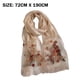 thumbnail image 3 of Bufanda de seda para mujer, chales y envolturas livianos para bodas, chal de pashmina de moda, bufandas bordadas, 3 of 5