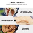thumbnail image 2 of 1 Set of Wooden Children's Tableware Cutlery Set Creative Kitchen Supply, 2 of 8