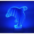 thumbnail image 4 of EONQY LED Night Lamp, Tunnel Light 3D Infinity Mirror Light Cute Heart Wall Decor Lights for Christmas Party Room Wedding Decor, 4 of 5