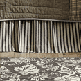 thumbnail image 2 of VHC Brands Farmhouse Ashmont Grey Bedding Accessory, King Skirt 78x80x16, 2 of 3